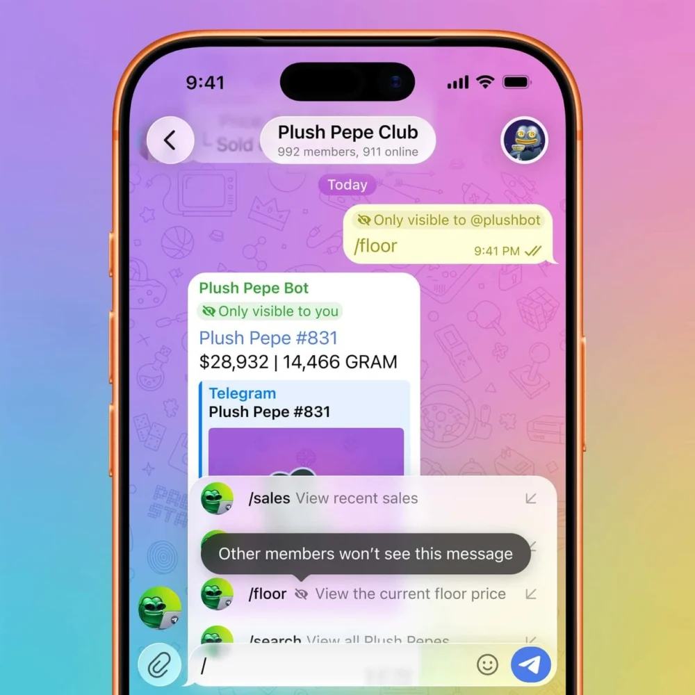 Telegram ganha editor de texto formatado, criação de comunidades e mais