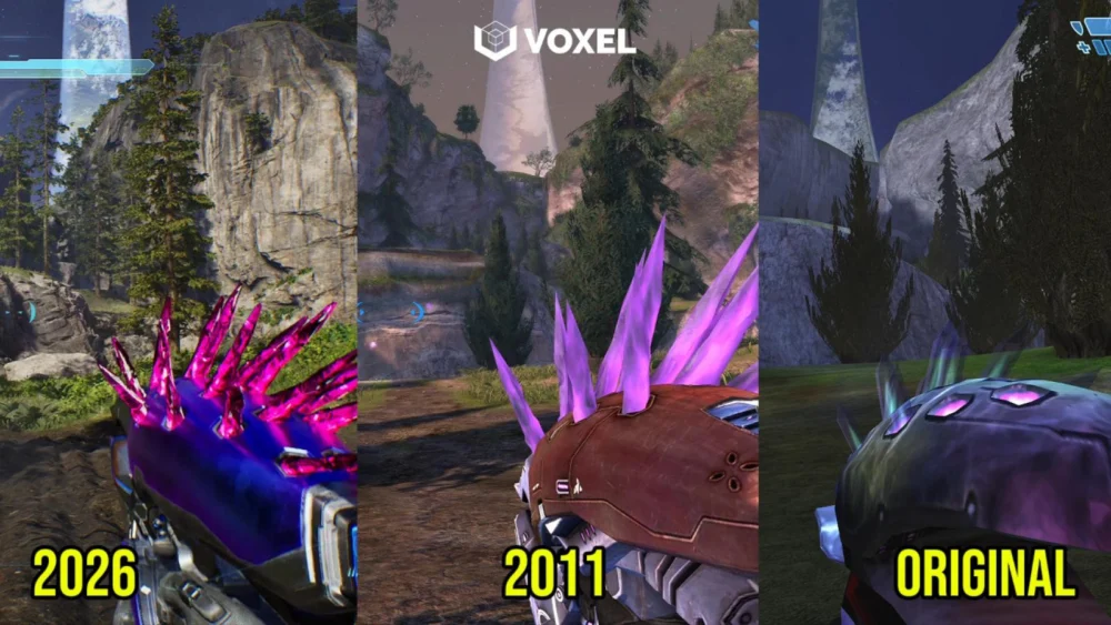 Veja comparativo gráfico de Halo Campaign Evolved em relação ao jogo de 2011 e 2001