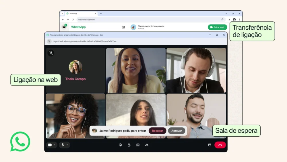 WhatsApp Web ganha chamadas de áudio e vídeo; veja 5 novidades