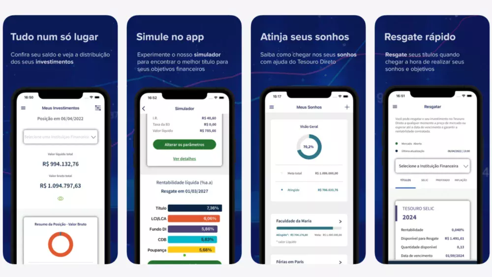 Aplicativo do Tesouro Direto será desativado em breve