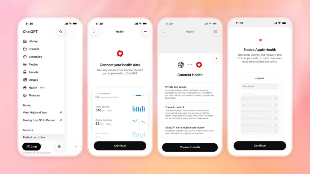 OpenAI libera ChatGPT Health para todos os usuários nos EUA