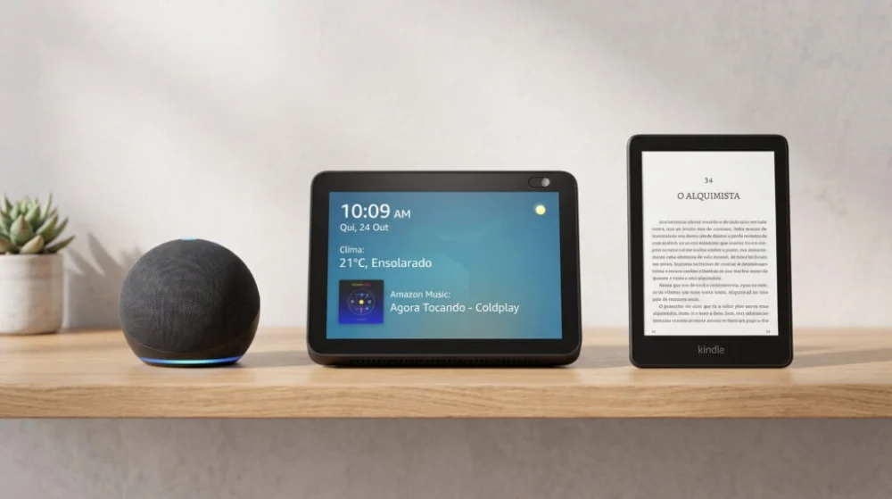 Prime Day 2026: confira dispositivos Echo e Kindle com até 30% de desconto