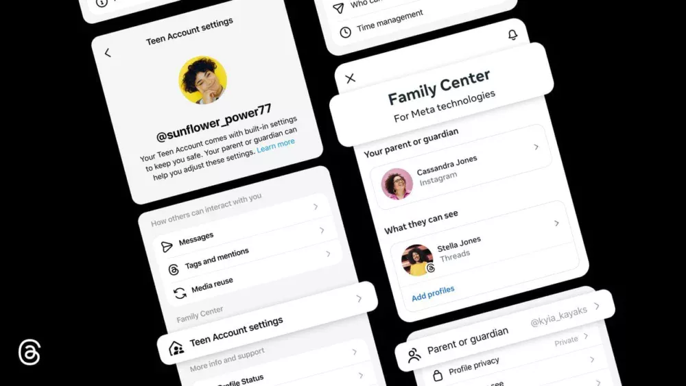 Threads ganha recursos de controle parental e novidades para Live Chats