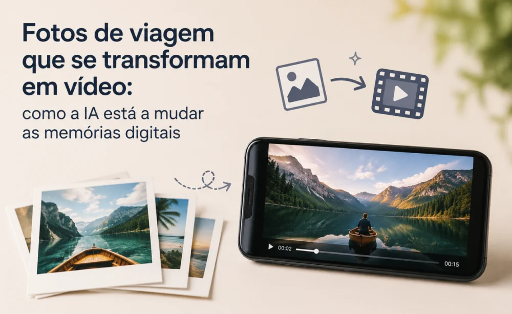 ★ Fotos de viagem que se transformam em vídeo: como a IA está mudando as memórias digitais