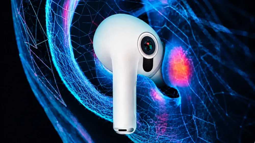 AirPods com câmeras aparecem em vídeo