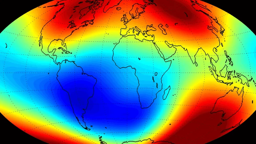 Anomalia magnética: existe uma “zona de perigo” invisível sobre o Brasil?