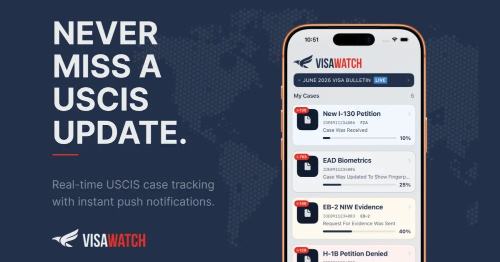 App VisaWatch permite acompanhar seu processo de visto para os EUA