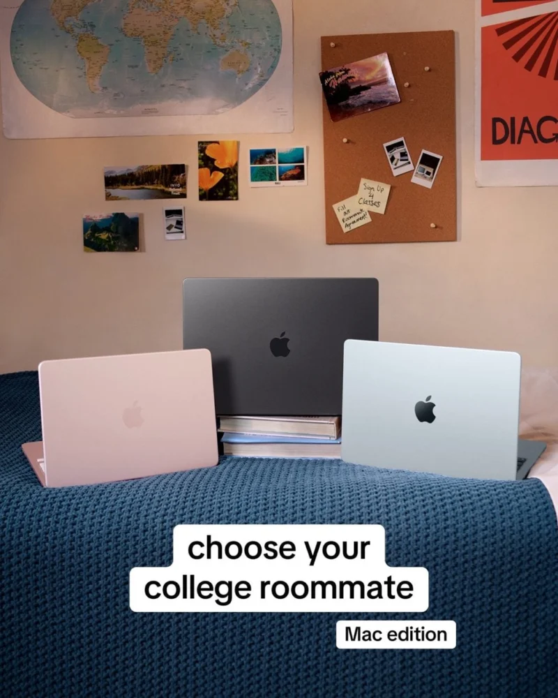 Apple promove MacBook Neo, bateria dos MacBooks e mais em comerciais no TikTok