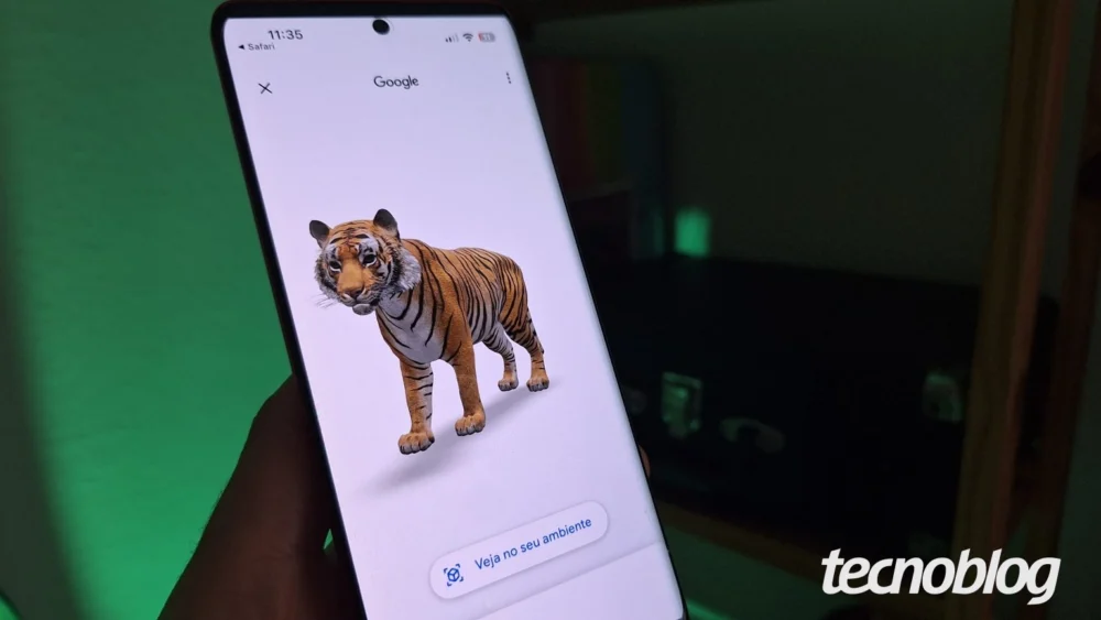Como ver animais ou dinossauros em 3D no Google; confira lista de opções
