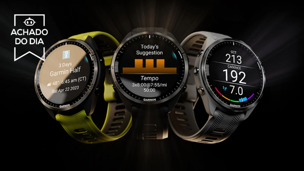 Garmin Forerunner 965 para atletas tem 37% OFF em até 10x na Amazon