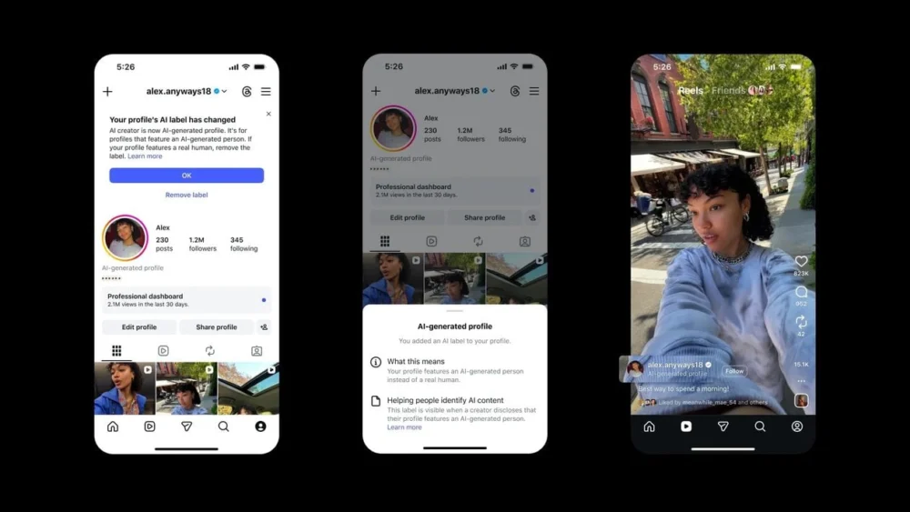 Instagram reduzirá alcance de contas que omitirem uso de IA
