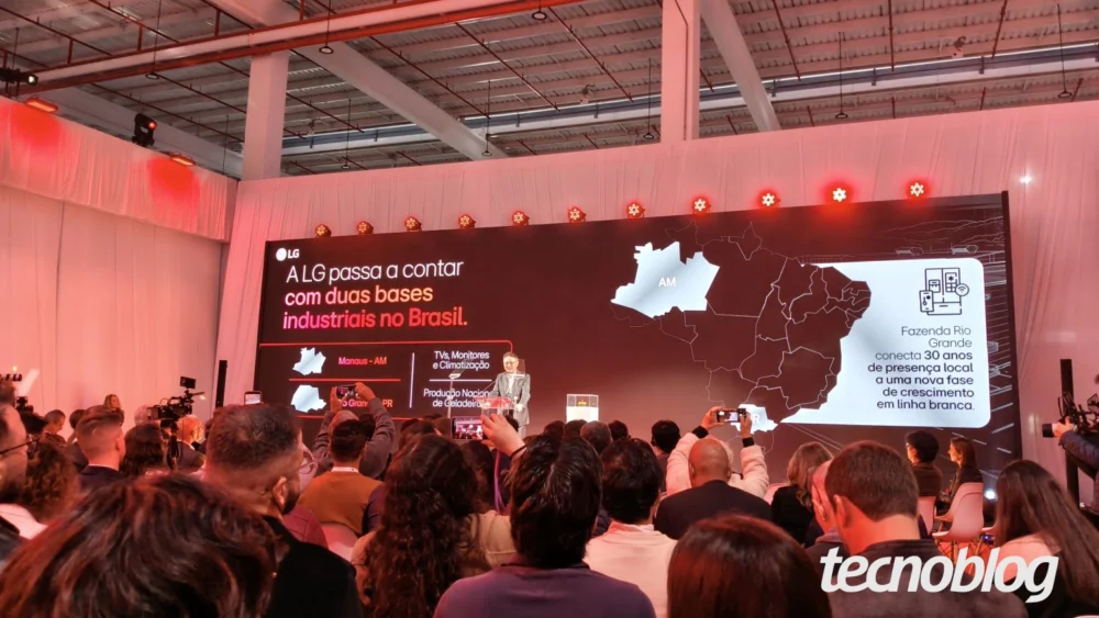LG inaugura fábrica de R$ 1,5 bilhão e mira na competição com Brastemp e Electrolux
