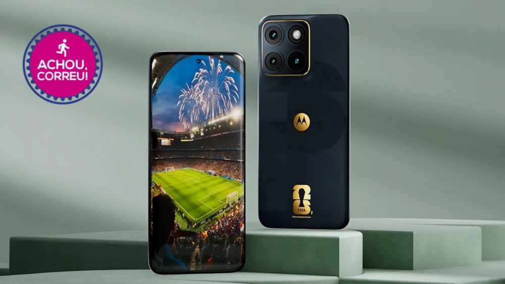 Motorola Edge 70 Fusion com câmera Sony tem desconto com cupom