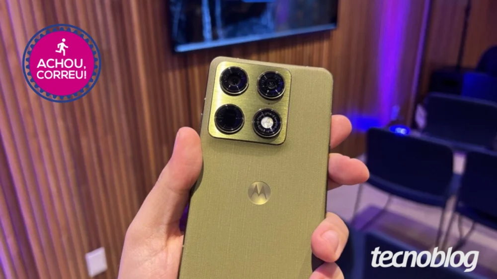 Motorola Signature (512 GB) volta a ficar mais barato com cupom