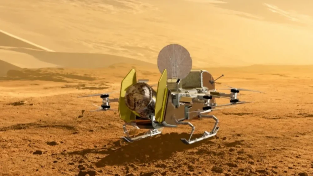 Quase 180 graus negativos e lagos de metano: o desafio que espera o novo robô da NASA
