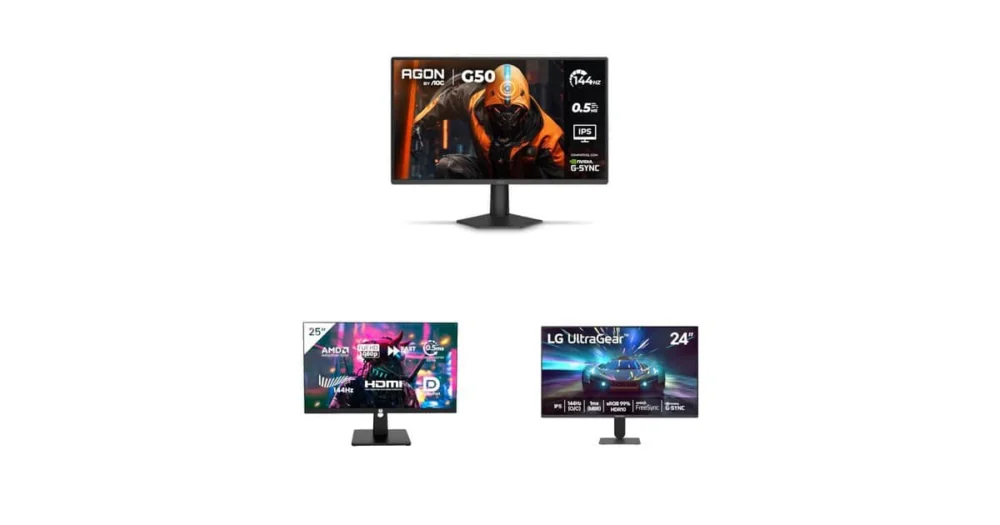Quer jogar com mais fluidez? Confira uma seleção de monitores gamer em promoção na Amazon