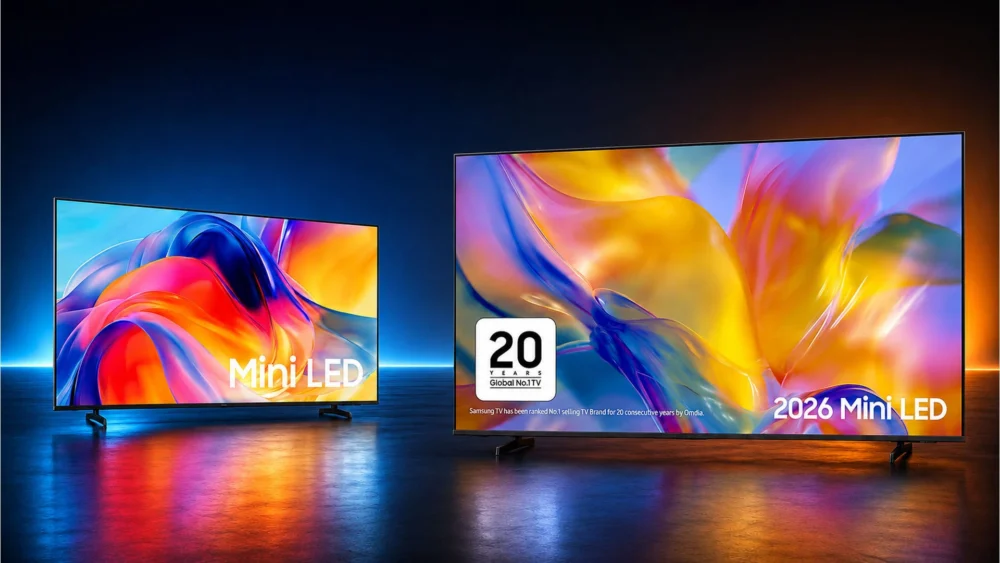 Samsung lança TVs Mini LED M75H e M90H a partir de R$ 3.039