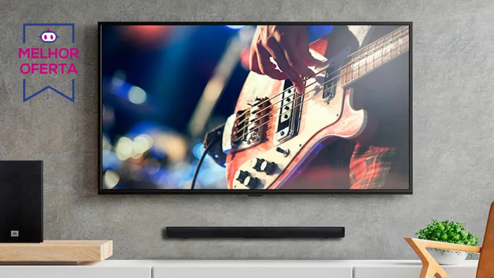 Soundbar JBL com subwoofer despenca 49% OFF na melhor oferta que vimos