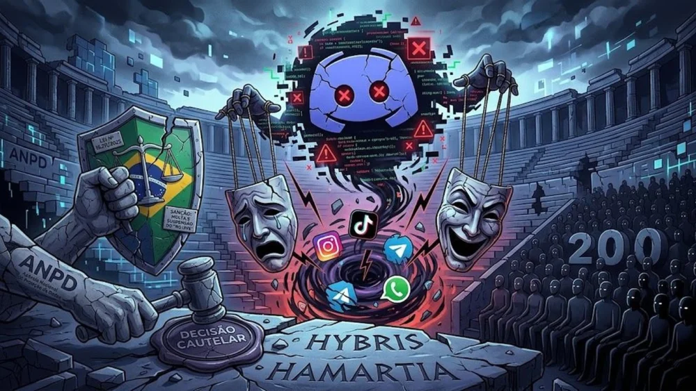 Uma Tragédia de Erros: a morte em live e a sanção ao Discord
