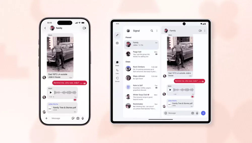 Signal agora permite usar a mesma conta em mais de um smartphone