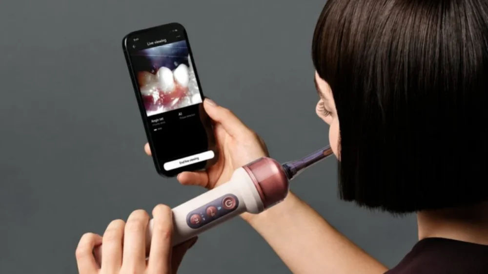 A Dyson levou a inteligência artificial para dentro da escova de dentes