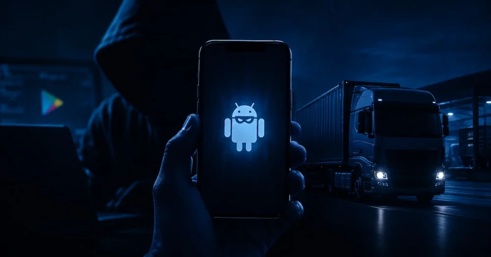 Android: vírus espião para celulares mira transportadoras e rouba cargas