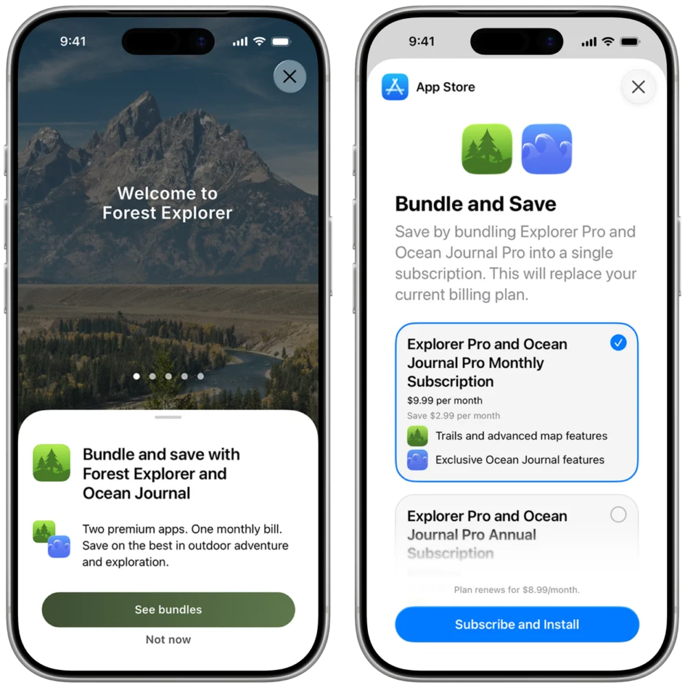 Apple anuncia pacotes de assinaturas de apps e novas regras da ATT na UE
