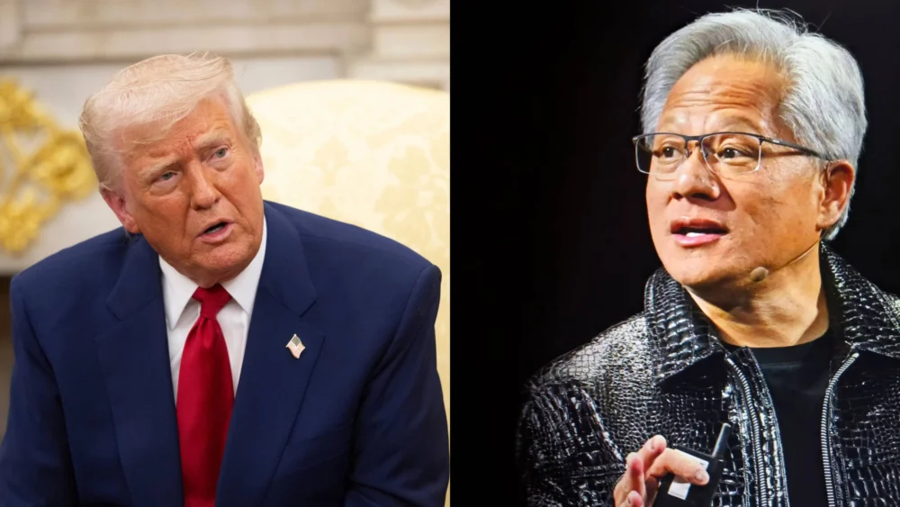 CEO da Nvidia ganha espaço com Trump enquanto gigantes da IA pedem mais regras para a tecnologia