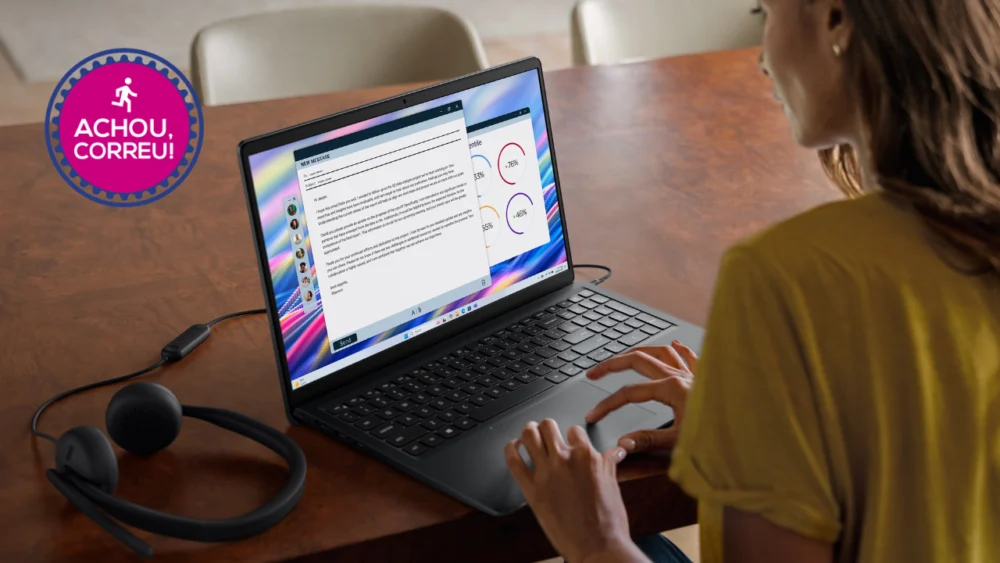 Dell 15 com tela de 120 Hz tem R$ 1.000 OFF em até 12x sem juros