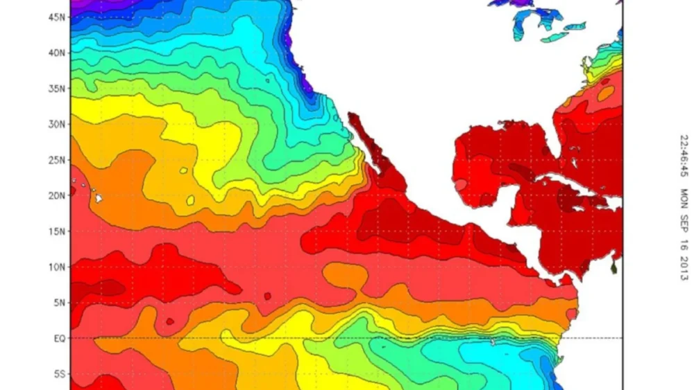 El Niño está levando o Pacífico a uma situação que pode mudar o clima global