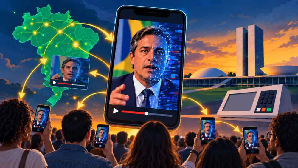 Entenda como vídeos gerados por IA e deepfakes se tornaram a maior ameaça digital para as eleições no Brasil 