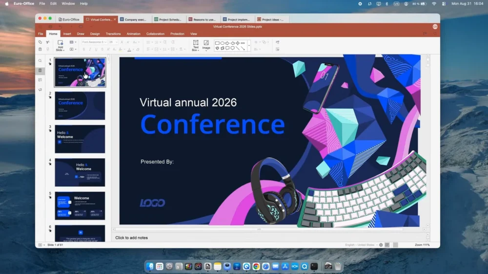 Euro-Office chega ao PC para desafiar a Microsoft