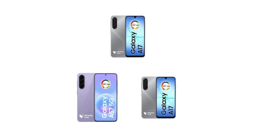 Galaxy A17 ou A57 5G? Veja uma seleção de Smartphones Samsung em promoção na Amazon