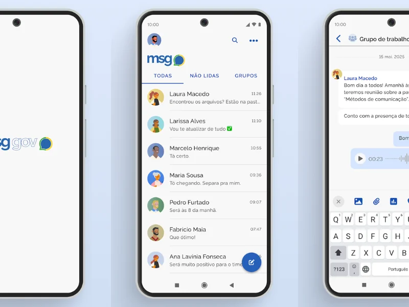 MSG GOV: app de mensagens que substitui WhatsApp em órgãos públicos é regulamentado pela Abin 