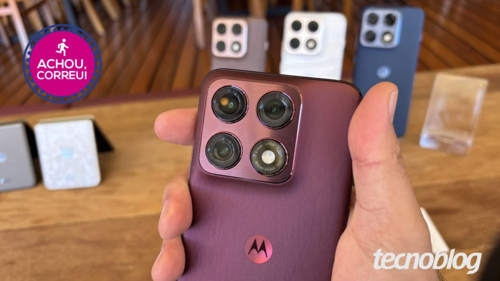 Motorola Edge 70 Pro com câmeras de 50 MP recebe cupom em promoção