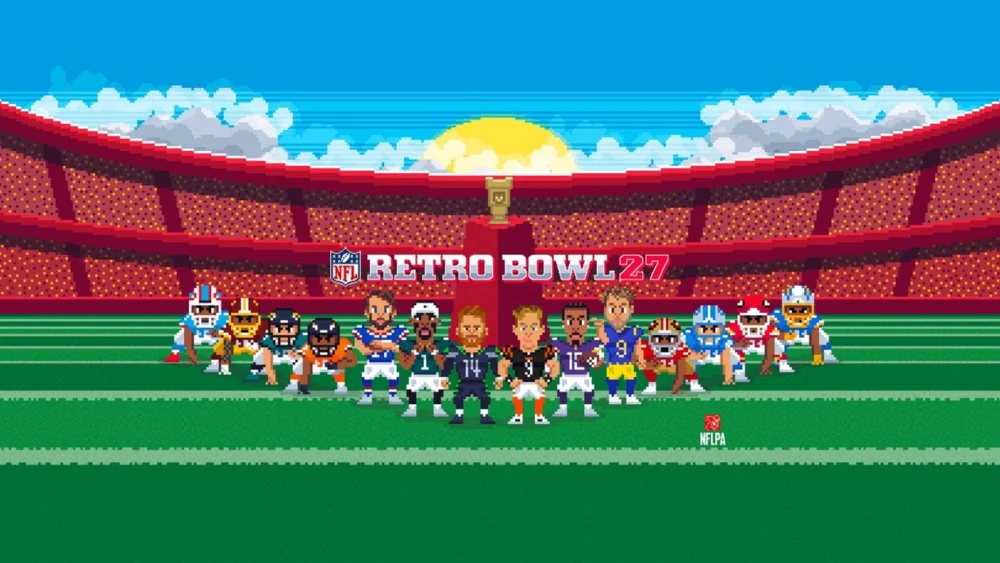 NFL Retro Bowl ’27 e outros quatro jogos chegam hoje ao Apple Arcade