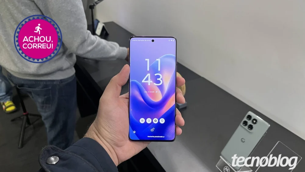 Só hoje: Motorola Edge 60 Pro atinge menor preço que vimos em 2026