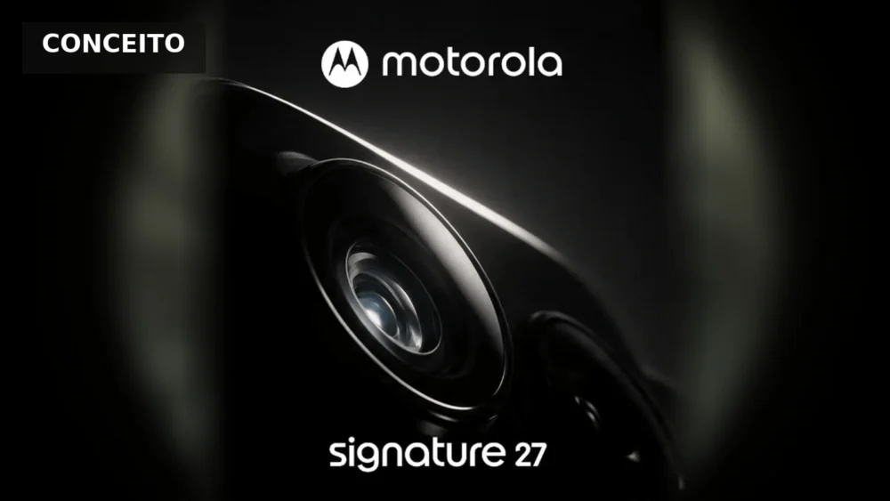 Teaser sugere que Motorola poderá lançar Signature 27 em breve