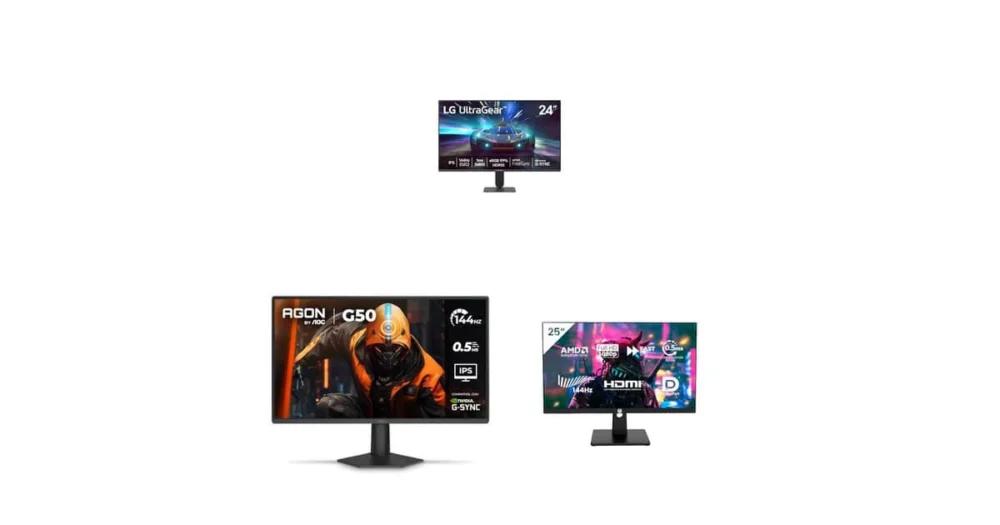 Upgrade na setup: monitores gamer em promoção na Amazon