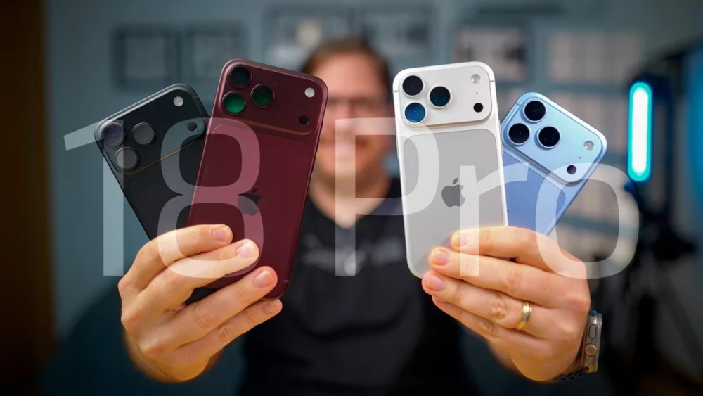 Vídeo: unboxing das 4 cores dos iPhones 18 Pro/18 Pro Max!