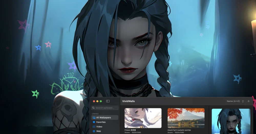 Vivid Walls permite usar wallpapers animados para Windows no macOS