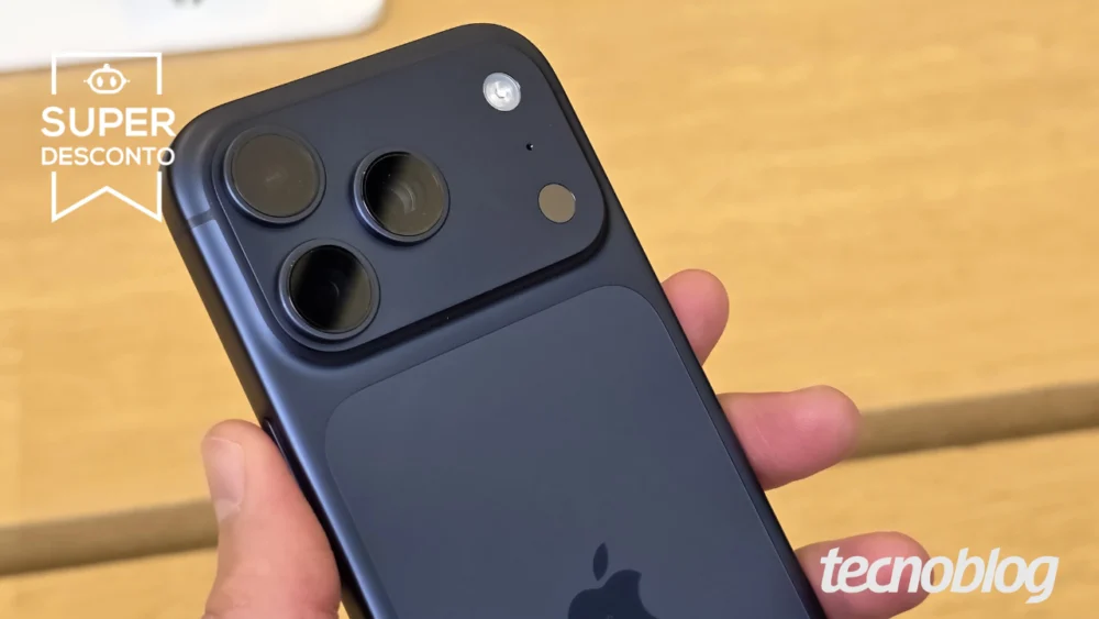 iPhone 17 Pro (1 TB) registra queda agressiva de 34% no Mercado Livre