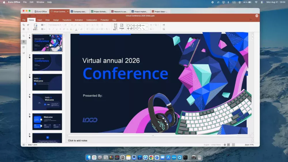 Euro-Office chega ao PC para desafiar a Microsoft