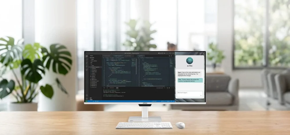 MSI lança PRO MAX 341QPXW14G, monitor focado em usuários de Mac