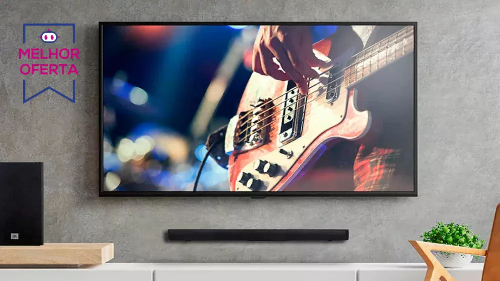 Soundbar JBL com subwoofer sem fio sai 46% mais barata na Amazon