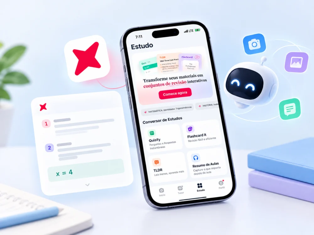 ★ Testamos o Gauth no iPhone: veja como o app usa IA visual para ir além de “só dar a resposta”