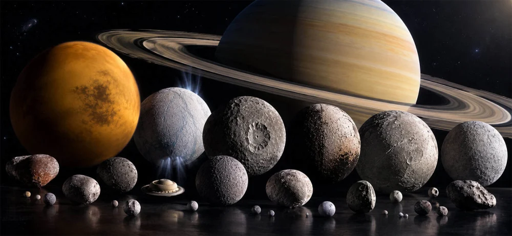 A extraordinária família de Saturno