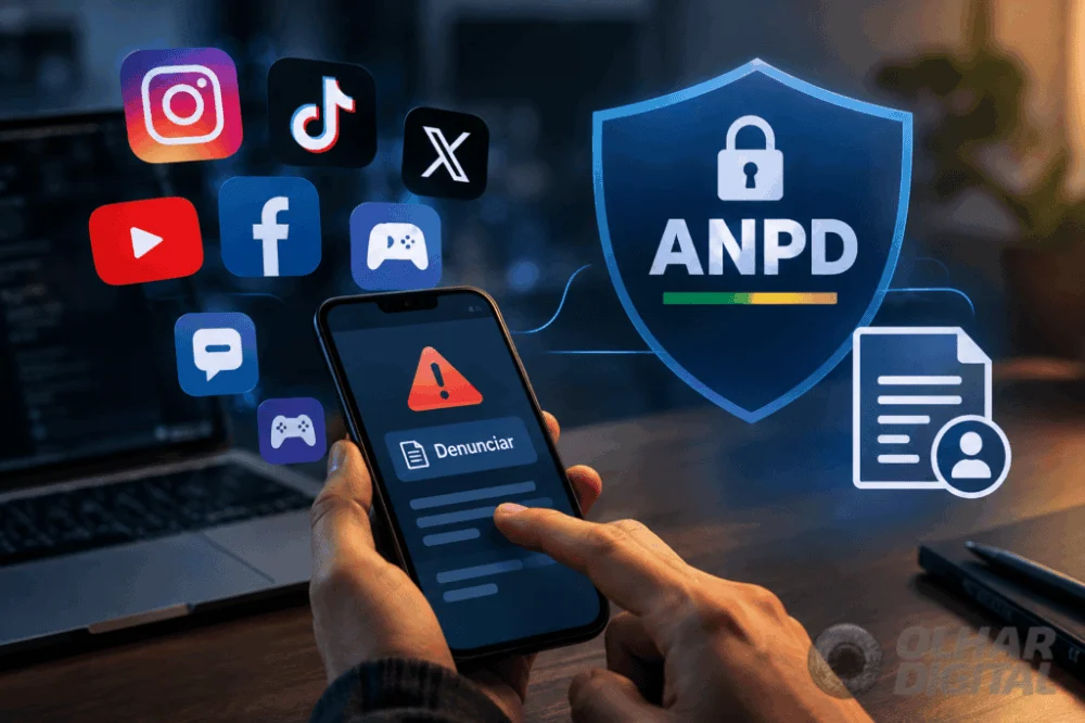 ANPD cria canal para denúncias contra redes sociais e aplicativos