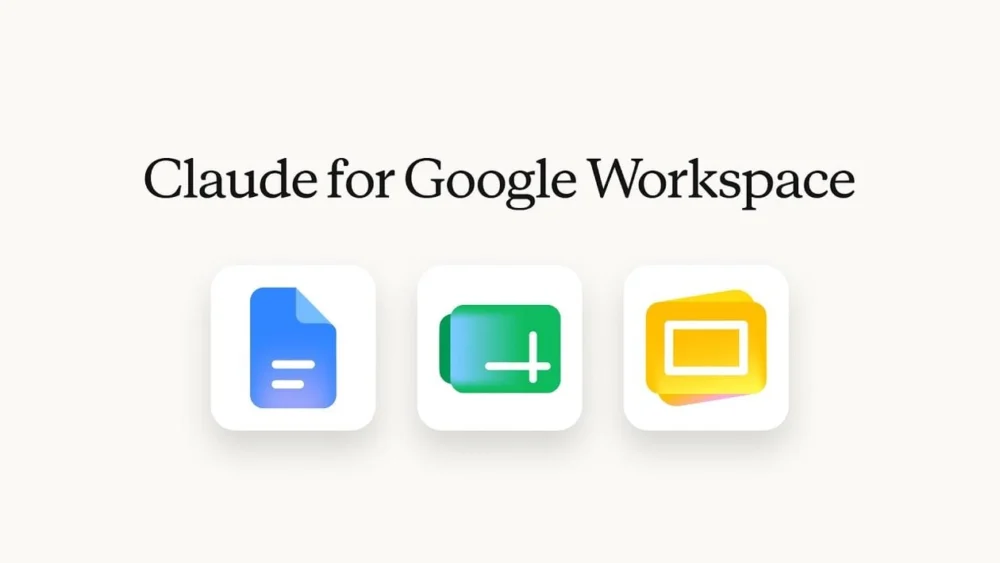 Agora é possível acessar o Claude diretamente do Google Docs, Sheets e Slides
