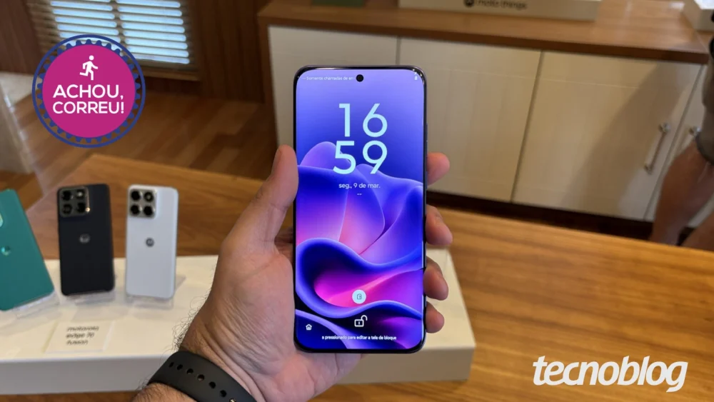 Ainda dá tempo: Motorola Edge 70 Fusion Plus (512 GB) pelo menor preço